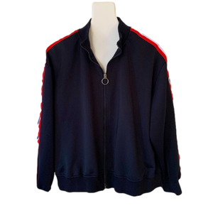 Rainbow Stripe Long Sleeve Jacket